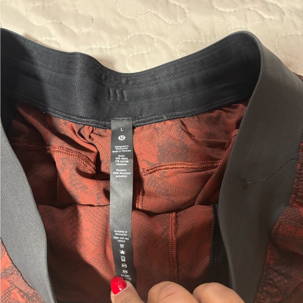 lululemon athletica Men's Rust Blazer